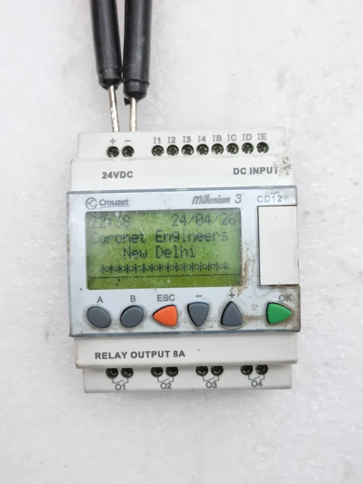 CROUZET MILLENIUM3 CD12 PLC Programmable Logic Controller Smart Relay